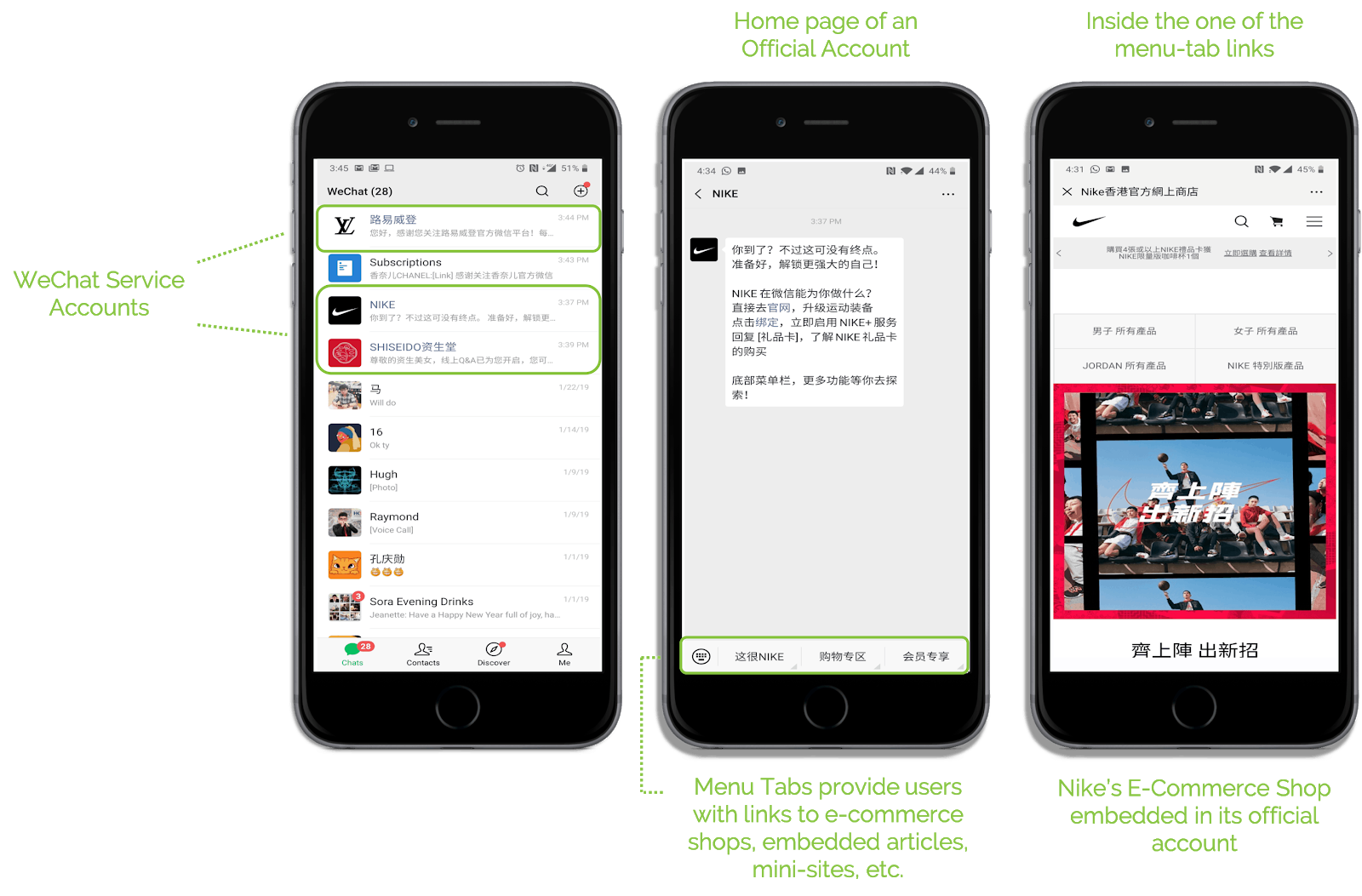 wechat service accounts WeChat Service Accounts